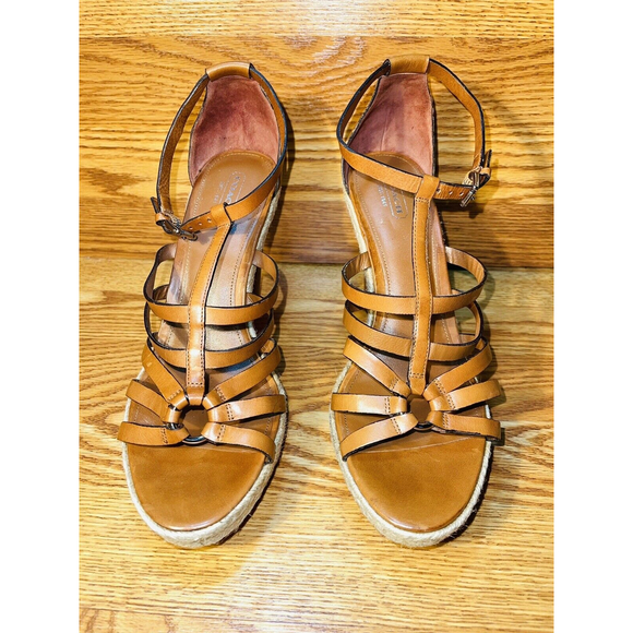 Coach Wooden Platform Heels - Picture 2 of 8